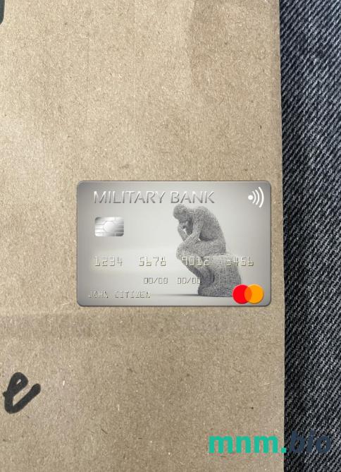 Australia Australian Military bank wygląd zdjęcia mastercard skan PSD + zdjęcie